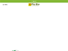Tablet Screenshot of piubio.it